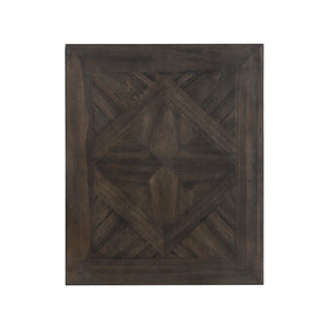 Wood Chairside Table