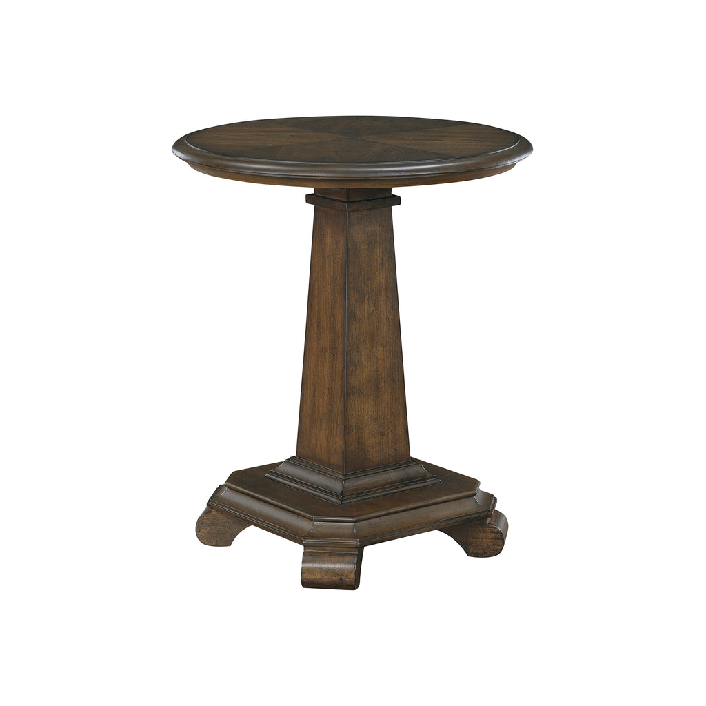 Wood End Table