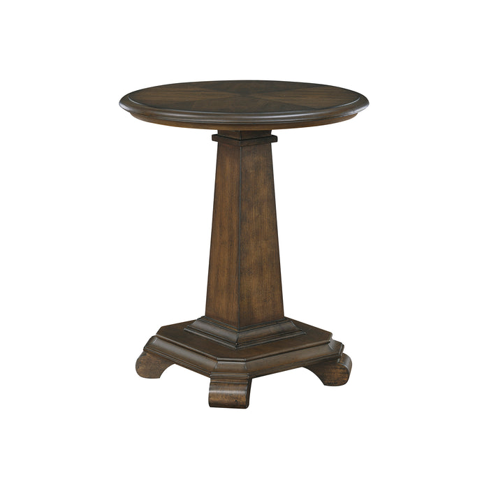 Wood End Table