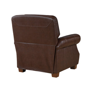 Leather Push Back Reclining Chair