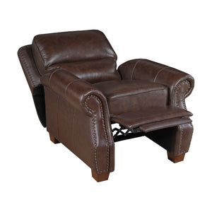 Leather Push Back Reclining Chair