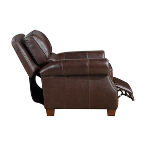 Leather Push Back Reclining Chair