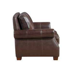Leather Living Room Loveseat