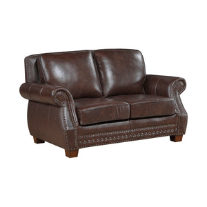 Leather Living Room Loveseat