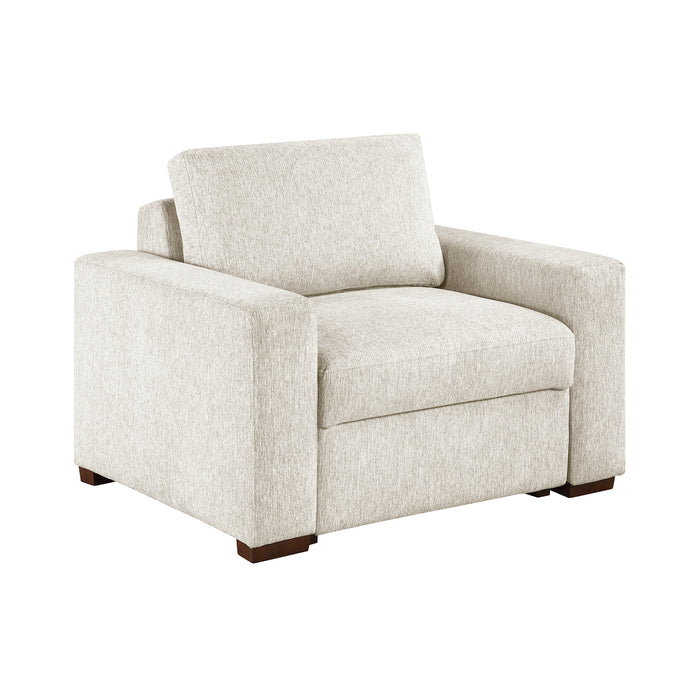 Textured Microfiber Living Room Chair