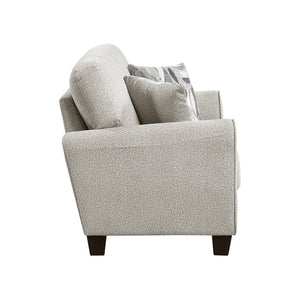 Chenille Fabric Living Room Loveseat
