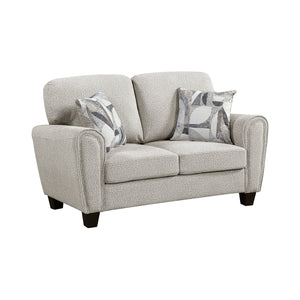 Chenille Fabric Living Room Loveseat