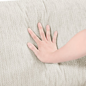 Textured Microfiber Armless Chair