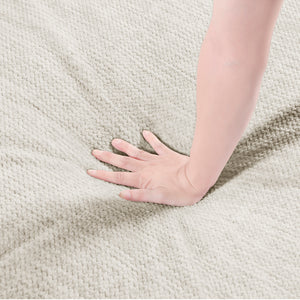 Textured Microfiber Armless Chair