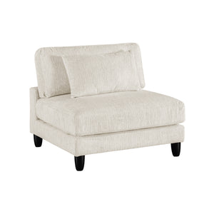 Textured Microfiber Armless Chair