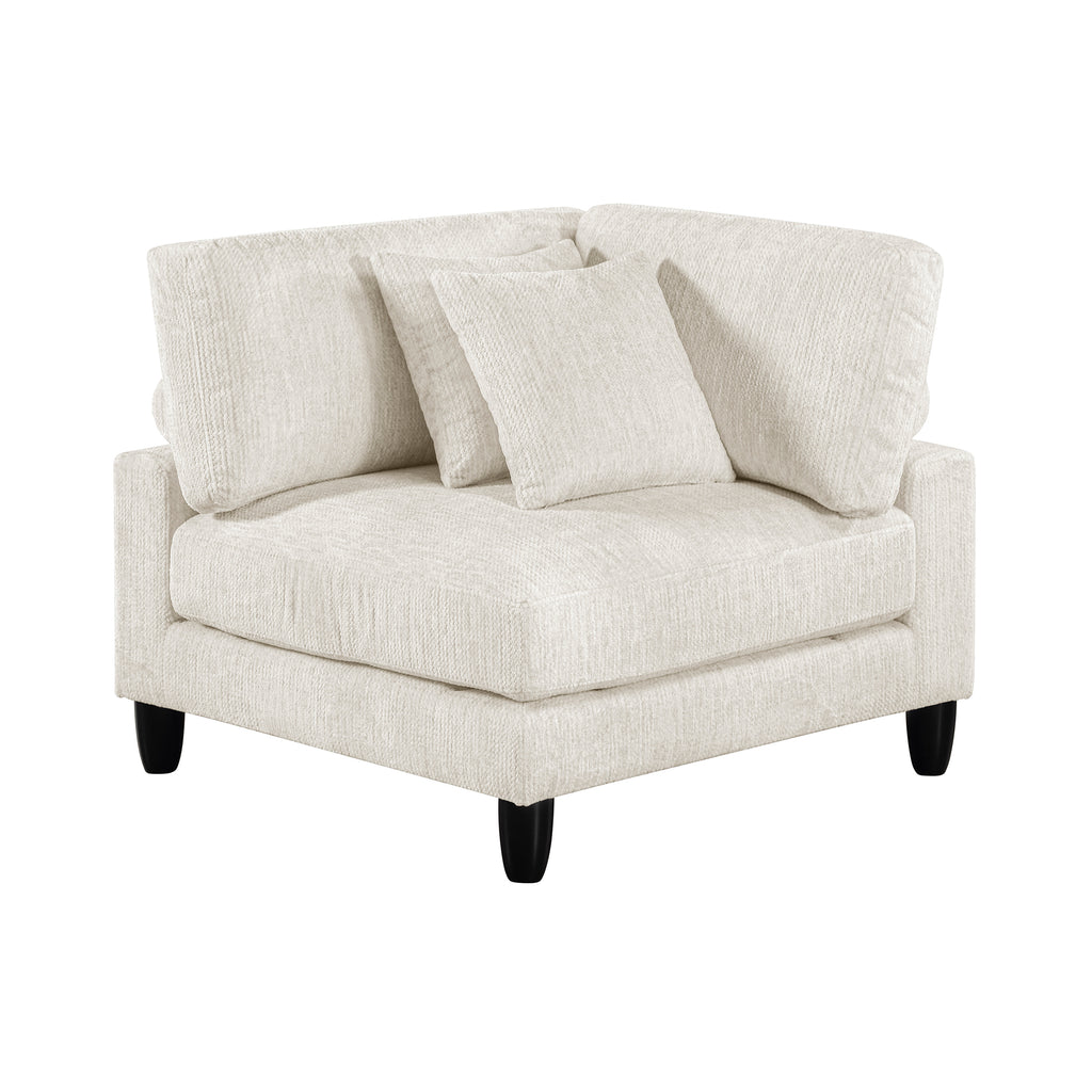 Textured Microfiber Corner Seat