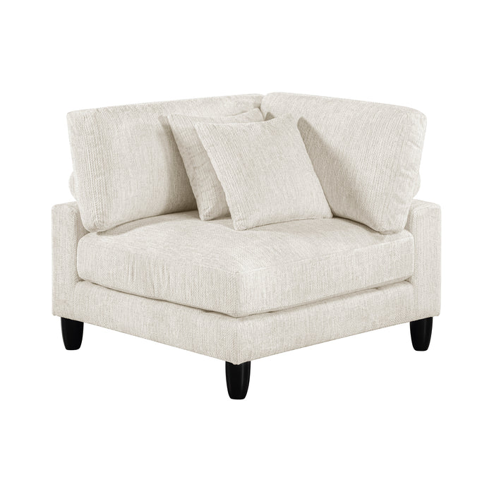 Textured Microfiber Corner Seat