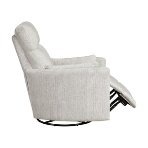 Microfiber Swivel Glider Reclining Chair