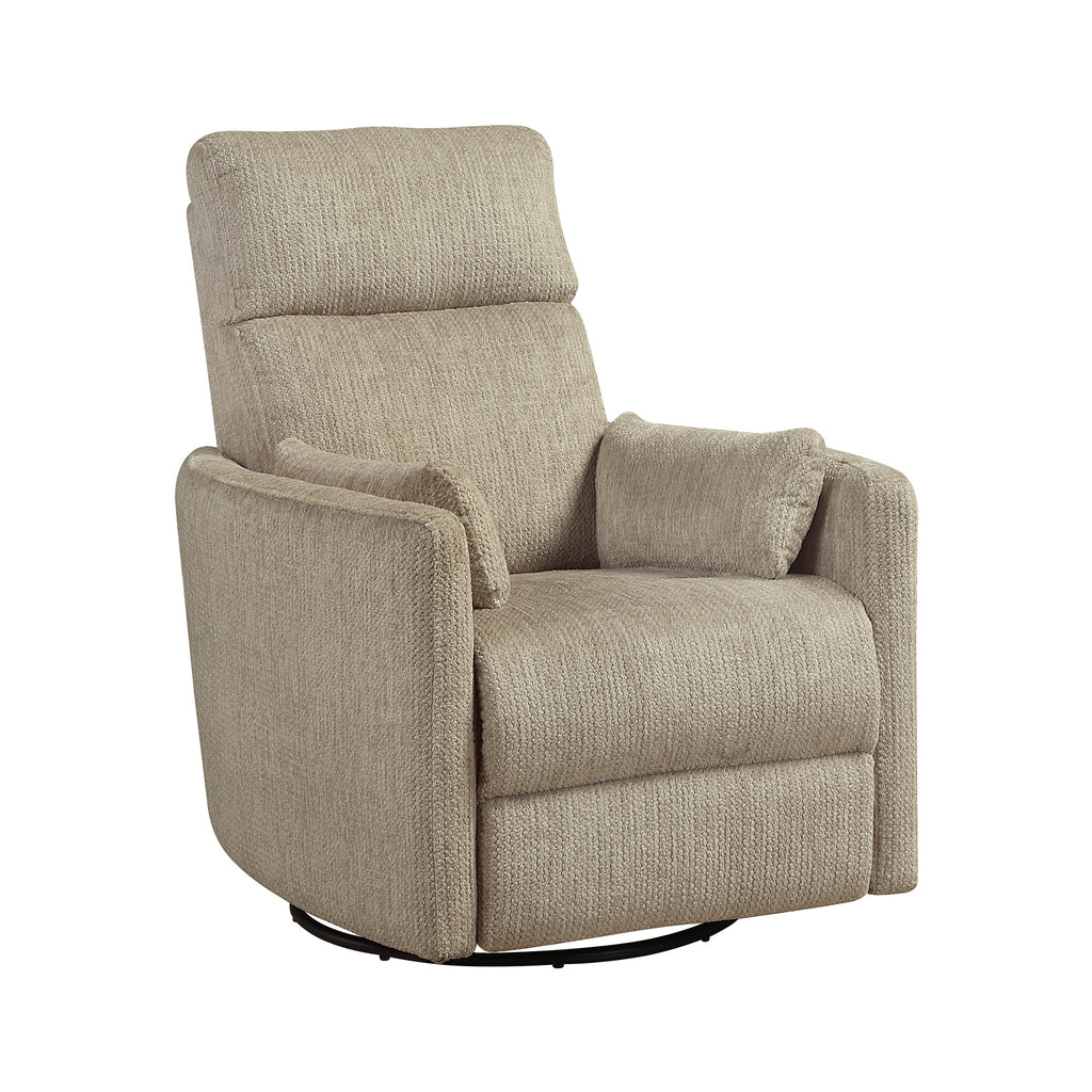 Microfiber Swivel Glider Reclining Chair