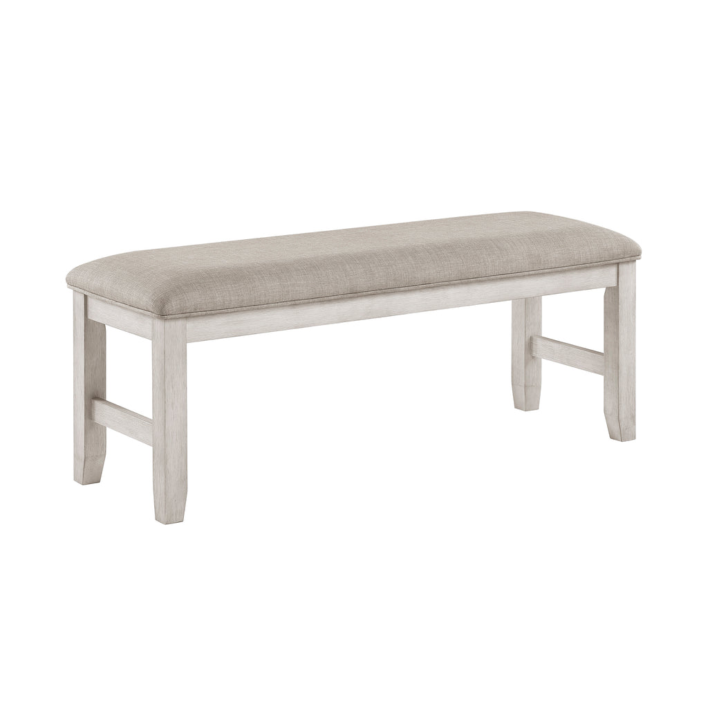 Textured Fabric Bench