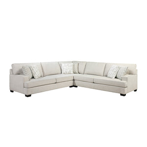 Chenille Fabric Sectional