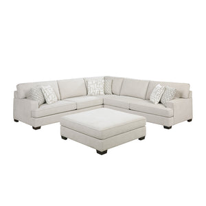 Chenille Fabric Sectional