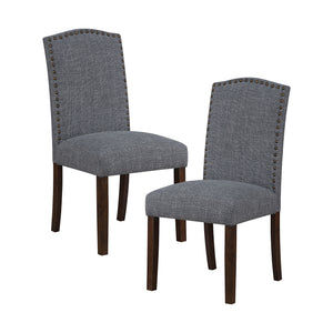 Textured Fabric Dining Chair