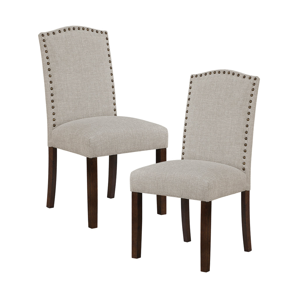Textured Fabric Dining Chair