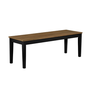 2-Tone Finish Dining Bench