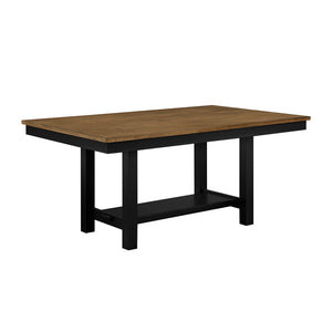 2-Tone Finish Dining Table