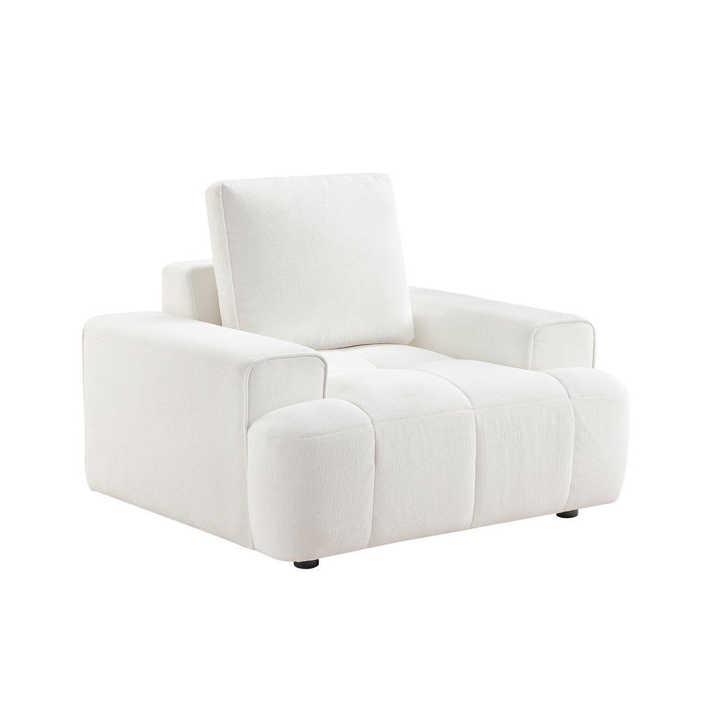 Chenille Fabric Living Room Chair