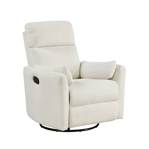 Microfiber Swivel Glider Reclining Chair