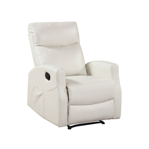Faux Leather Manual Reclining Chair