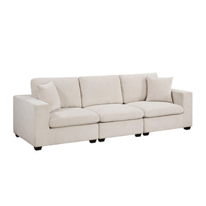 Chenille Fabric Living Room Sofa