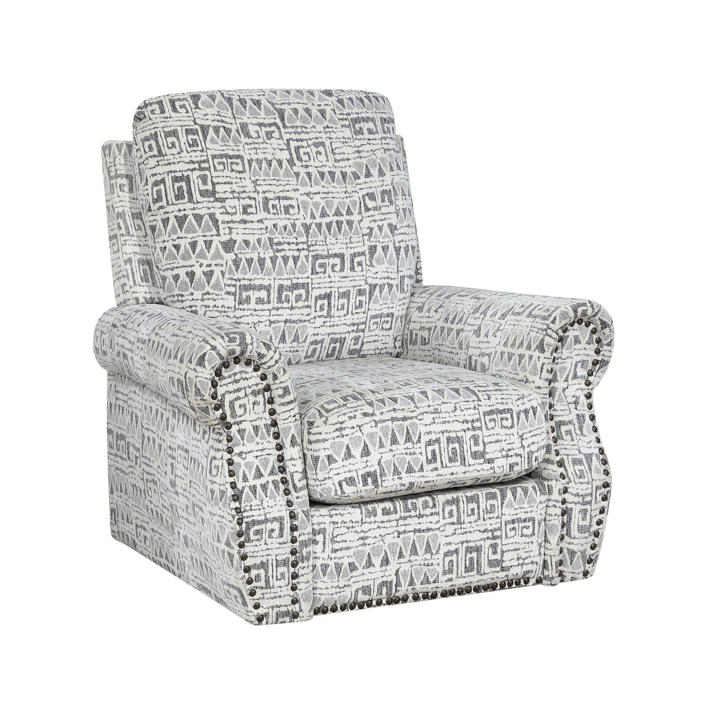 Jacquard Fabric Swivel Chair