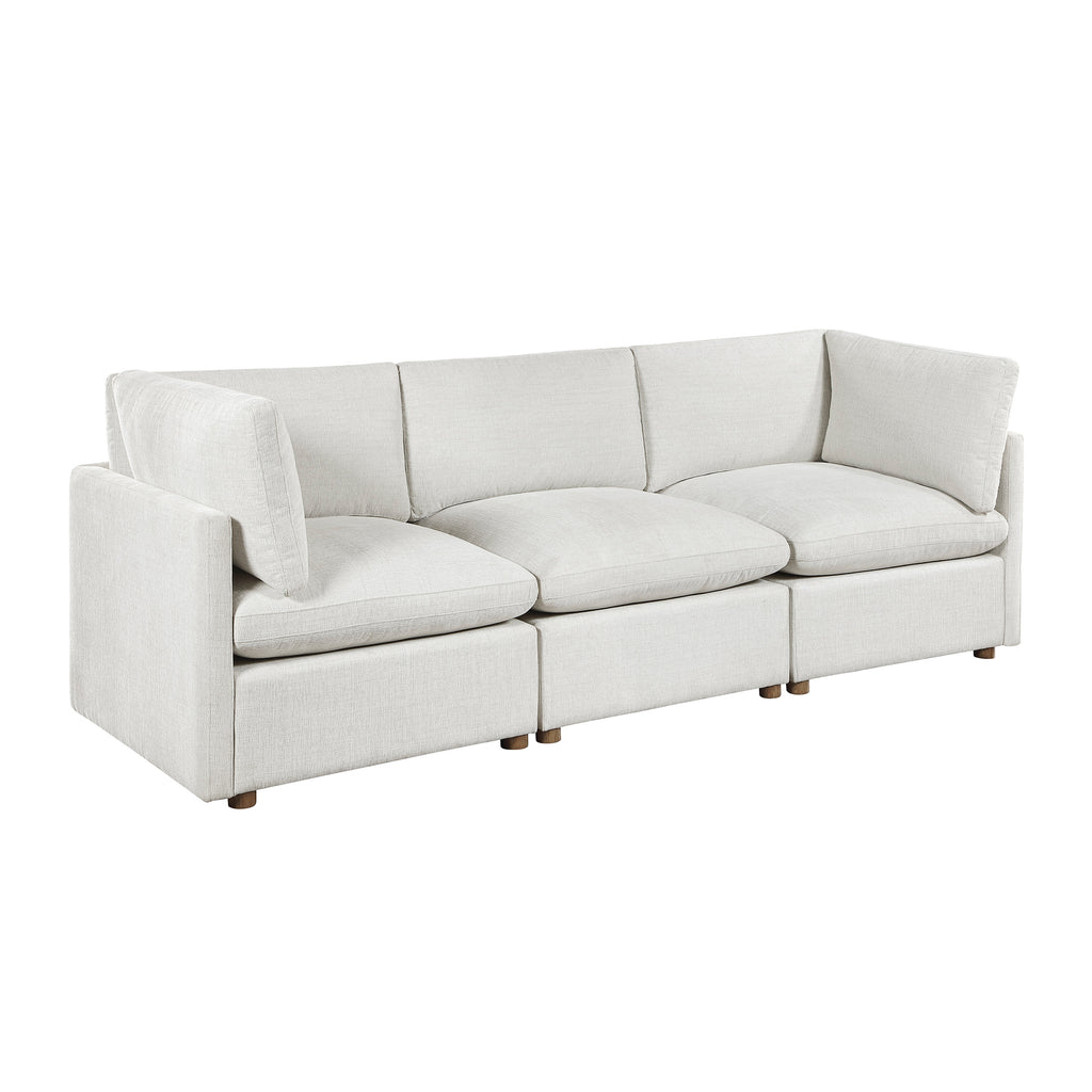 Chenille Fabric Living Room Sofa