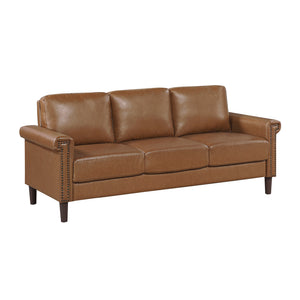 Faux Leather Living Room Sofa