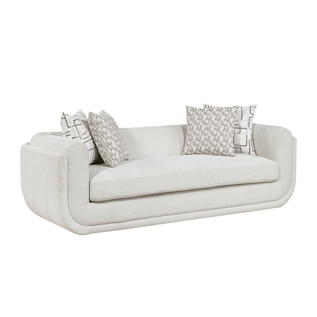 Chenille Fabric Living Room Sofa