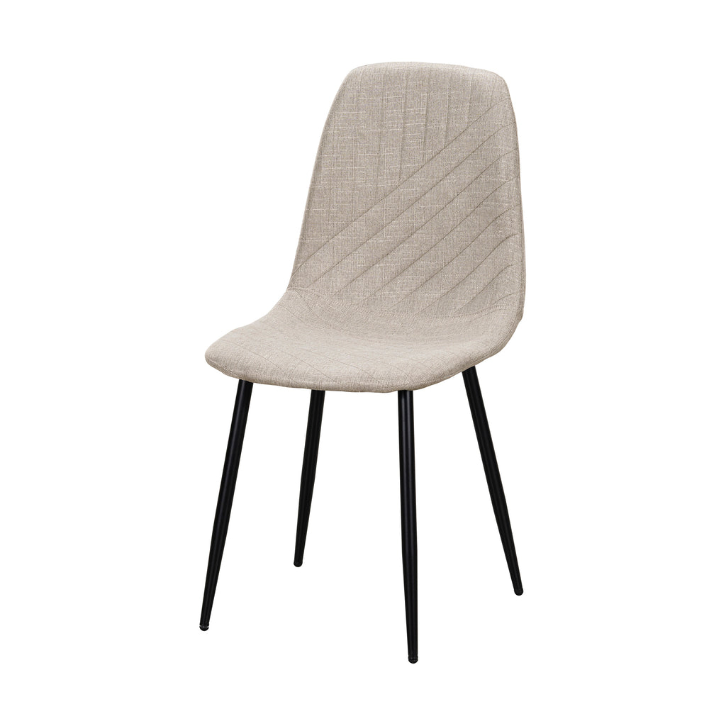 Textured Fabric Dining Chair