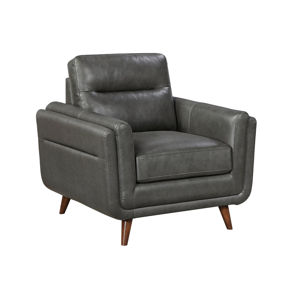 Leather Match Living Room Chair