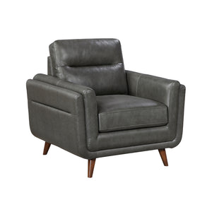 Leather Match Living Room Chair