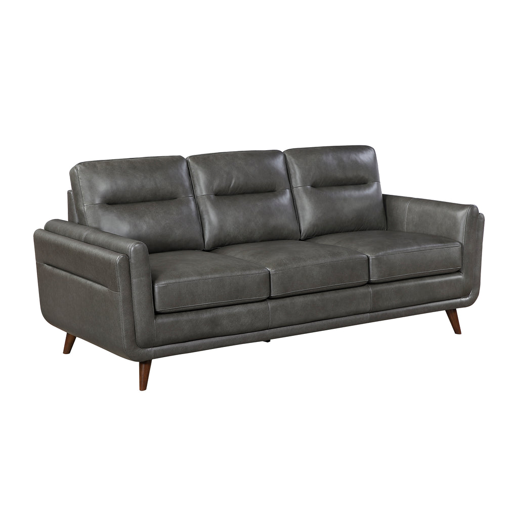 Leather Match Living Sofa