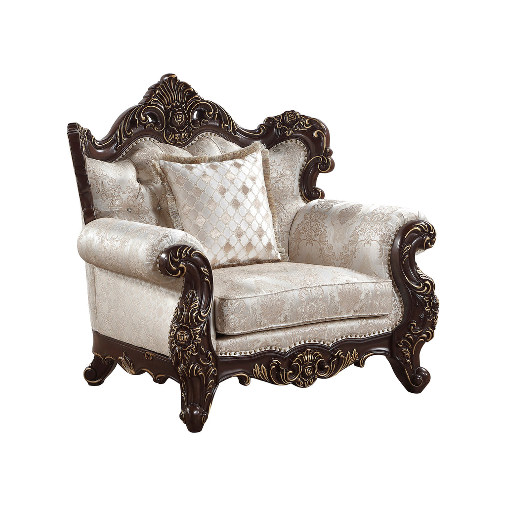 Jacquard Fabric Living Room Chair