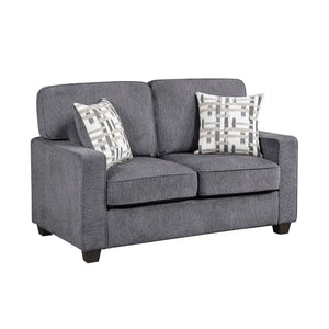 Chenille Fabric Living Room Loveseat