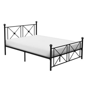 Caillebotte Haley Full Metal Platform Bed