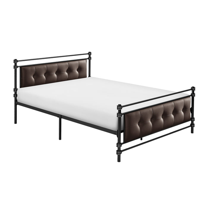 Bernier Hayden Full Metal Platform Bed