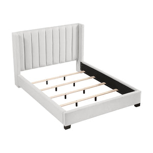 Textured Fabric Full Bed in a Box