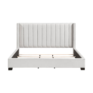 Textured Fabric Eastern King Bed in a Box