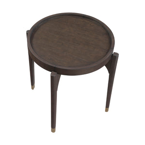 Wood End Table