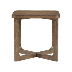 Wood End Table
