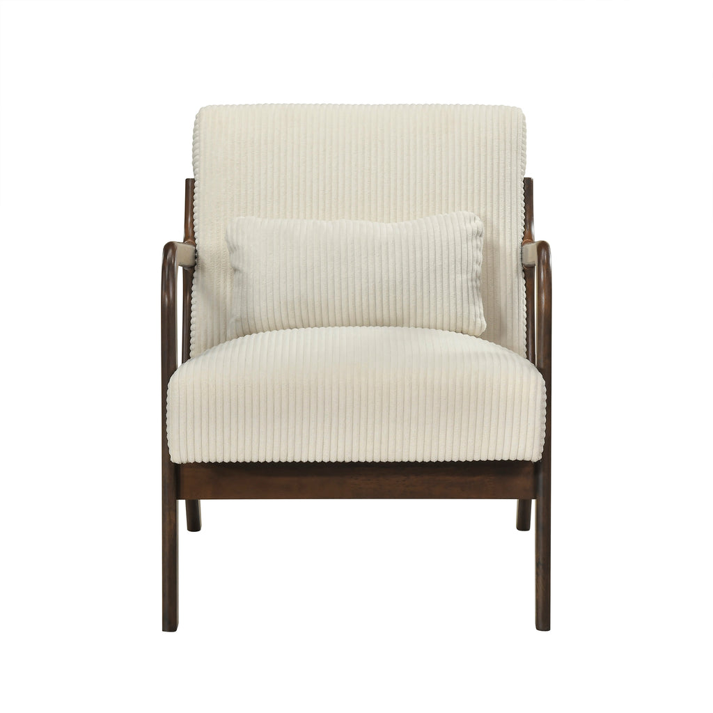 Corduroy Accent Chair