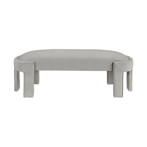 Velvet Fabric Bench