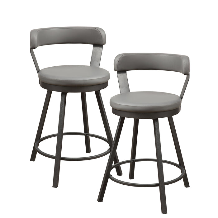 Hammond Sonya Swivel Counter Height Chair, Set of 2