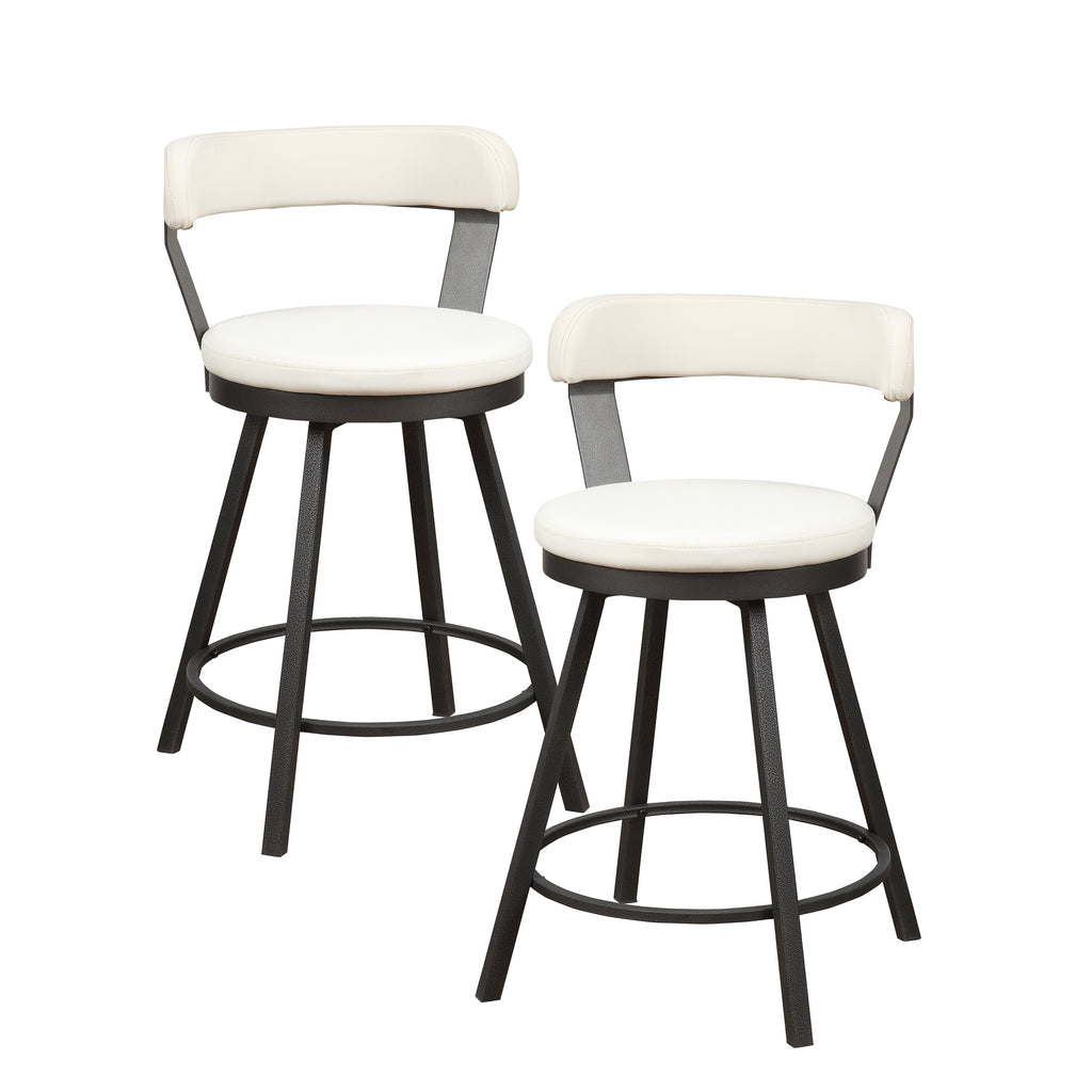 Hammond Sonya Swivel Counter Height Chair, Set of 2