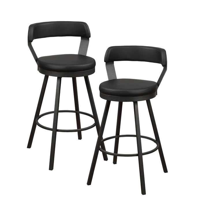 Hammond Sonya Swivel Pub Height Chair, Set of 2
